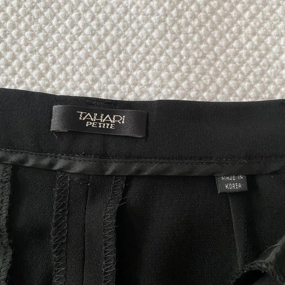 Tahari Black Pantsuit - Picture 5 of 10